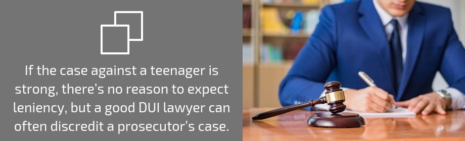 dui lawyer for underage offender